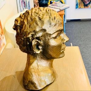 ‘Profile of a Woman’ original Sculpture by Kristina Sablan